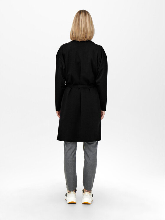 JDY JDY Płaszcz przejściowy Mekko 15259931 Czarny Regular Fit