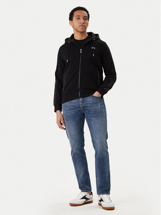 KARL LAGERFELD KARL LAGERFELD Mikina 705005 562900 Černá Regular Fit