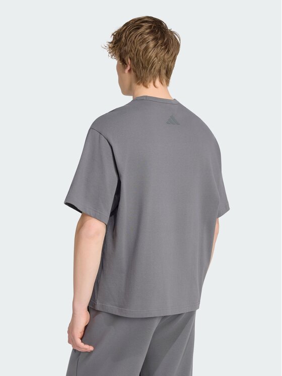 adidas adidas T-Shirt 168176 Szary Loose Fit