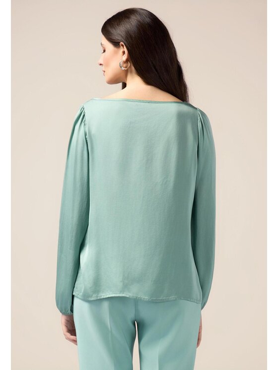 Oltre Oltre Blusa 2464R003023N025 Turchese Regular Fit