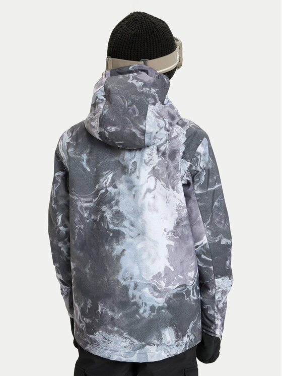 Quiksilver Quiksilver Jakna za snowboard Mission Printed EQBTJ03223 Siva Regular Fit