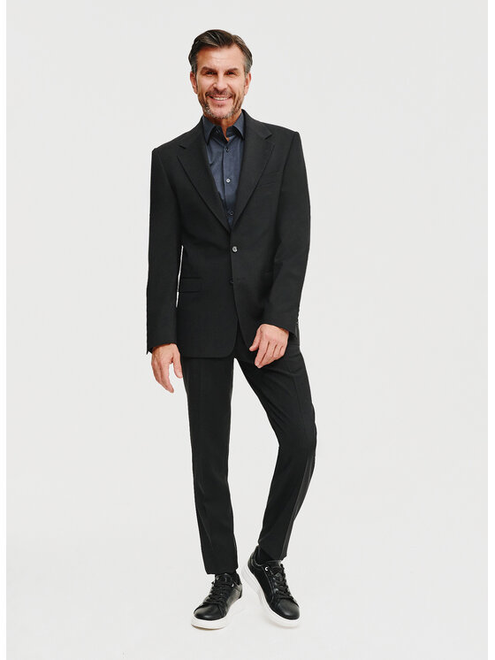 Pako Lorente Pako Lorente Koszula P25SF-1X-044 Niebieski Slim Fit