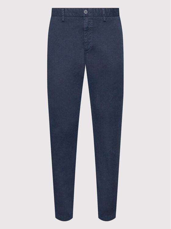 HUGO Hugo Pantaloni chino David222D 50468314 Blu scuro Slim Fit
