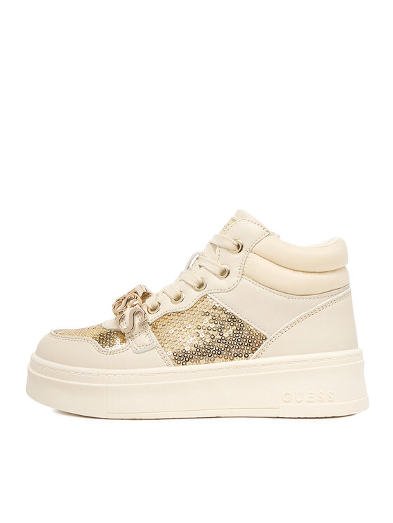 Guess Guess Sportcipők CEOWB-AVO-357-05 Ekru