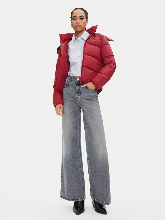 Calvin Klein Jeans Calvin Klein Jeans Μπουφάν πουπουλένιο J20J223571 Κόκκινο Regular Fit