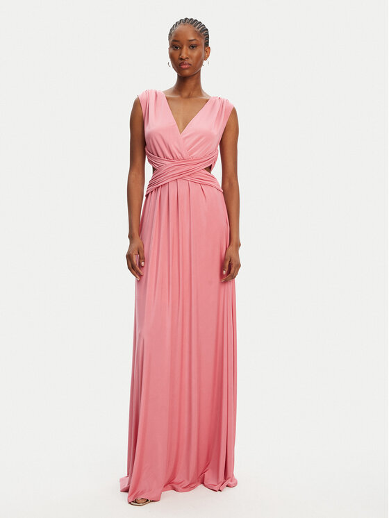 ACCESS FASHION ACCESS FASHION Večerna obleka 53-3389-391 Roza Slim Fit