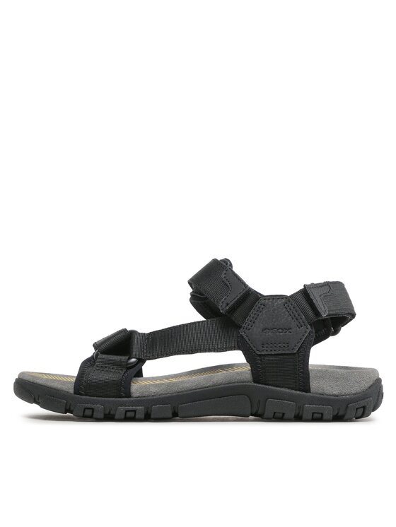 Geox Geox Sandaalid Uomo Sandal Strada U3524A00011C9999 Must