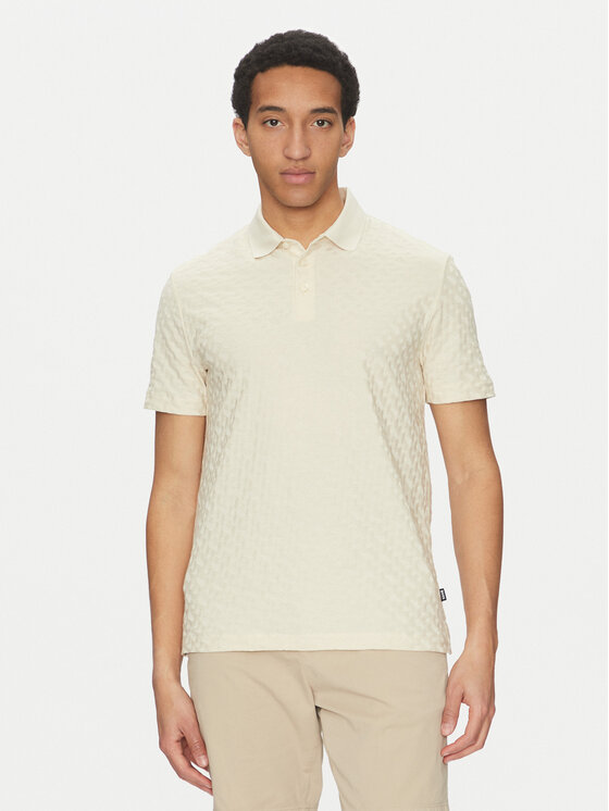 Férfi Pólóing BOSS, Méret: 3XL, Bézs, H-Pack 80 50537132