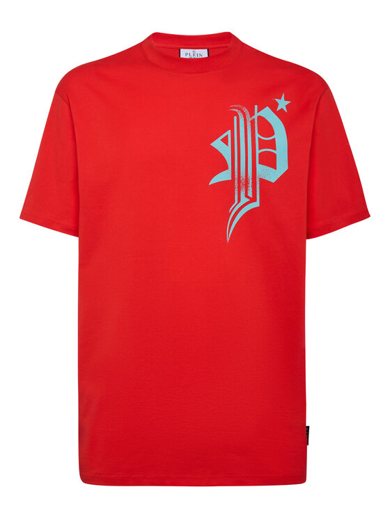 PHILIPP PLEIN PHILIPP PLEIN T-shirt 247 Rosso Regular Fit