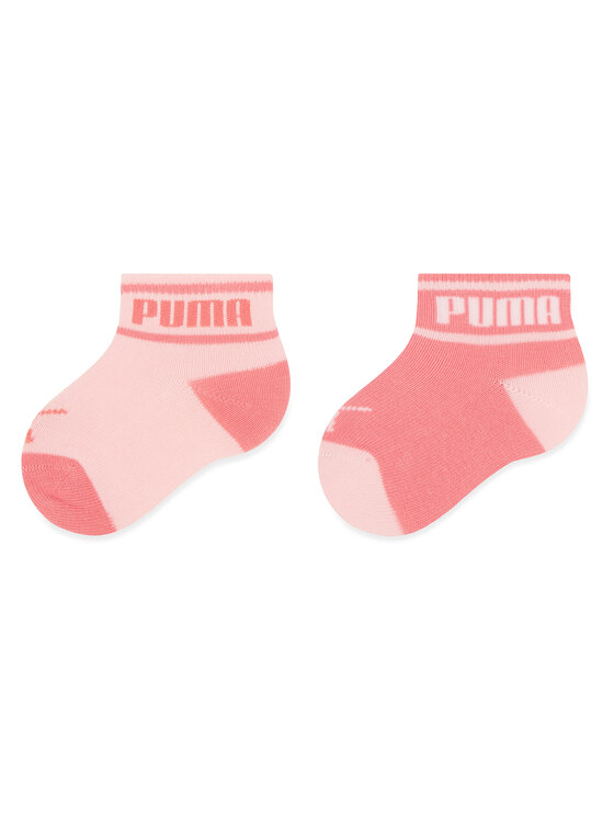 Puma 2 bērnu augsto zeķu pāru komplekts Baby Wording Sock 2P 935479 Rozā