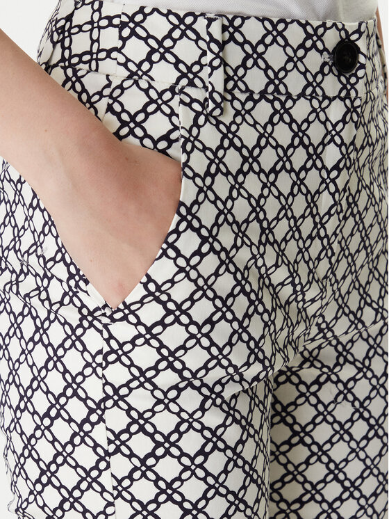 Marella Marella Riidest püksid Classi 2615131201 Must Slim Fit