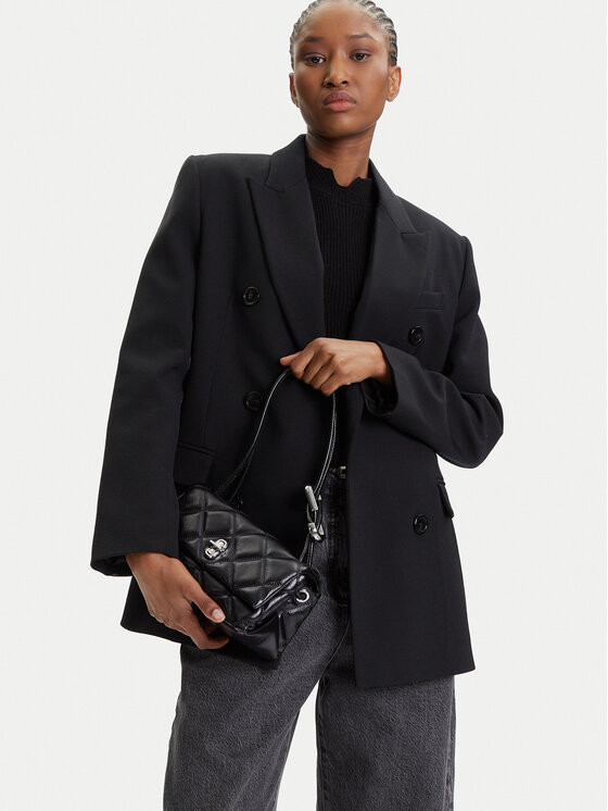 Marc Jacobs Marc Jacobs Torebka The Quilted Mini Dual Shoulder Bag 2S5HSH023H02 Czarny