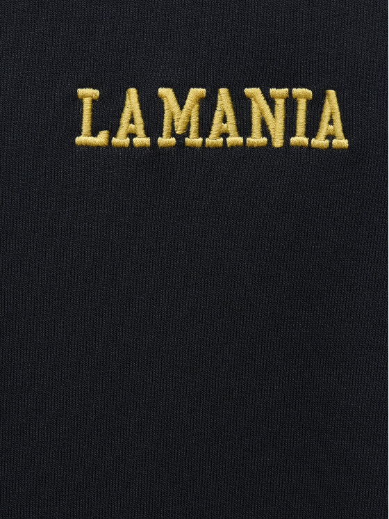 La Mania La Mania Pantaloni da tuta GRANT Nero Basic Fit