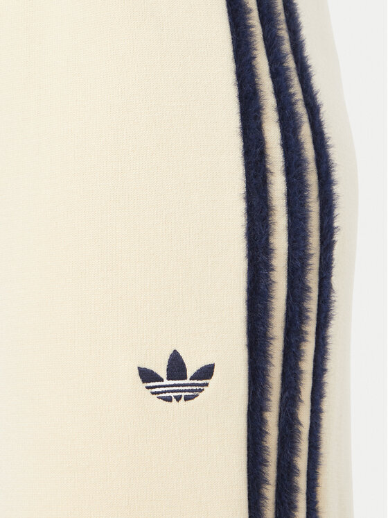 adidas adidas Spodnie dresowe Firebird KS7363 Kremowy Regular Fit