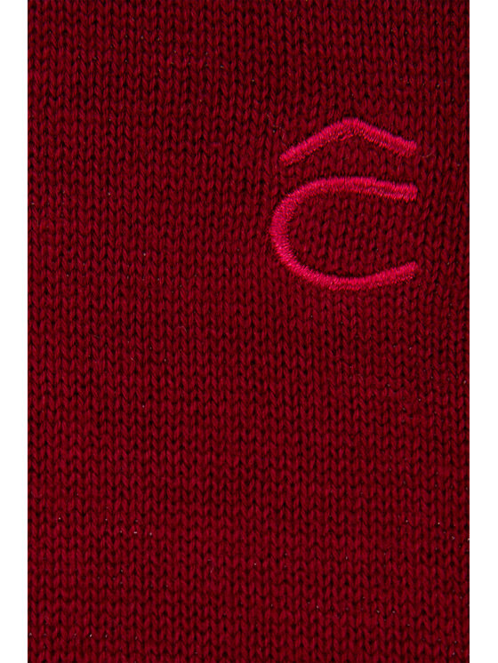 Lancerto Lancerto Sweter Keegan Bordowy Regular Fit
