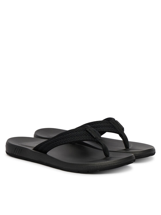 Tommy Hilfiger Tommy Hilfiger Japanke Molded Padded Hilfiger B Sandal FM0FM05901 Crna