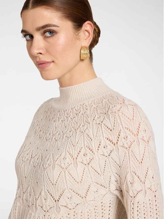 Elena Mirò Elena Mirò Maglione M029Z000790N002 Crema Regular Fit