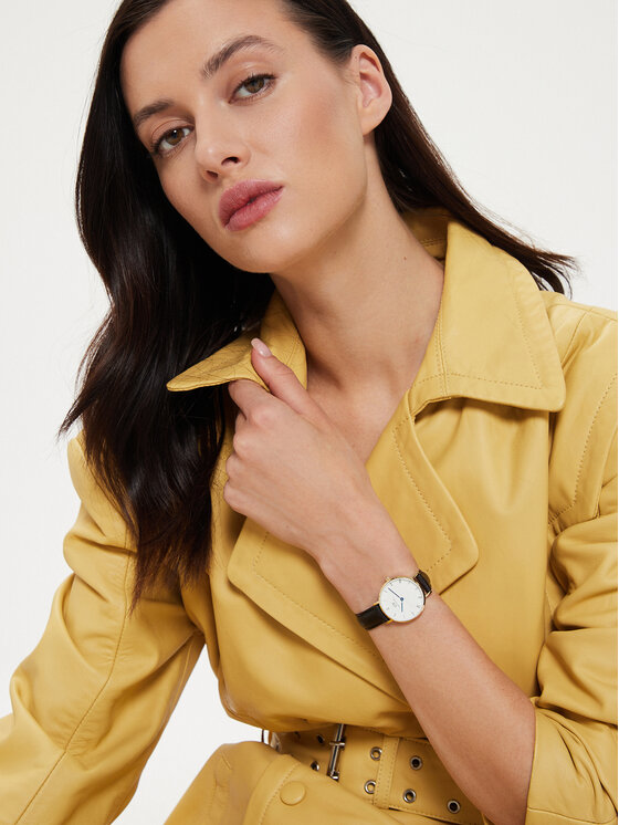 Daniel Wellington Daniel Wellington Ρολόι Petite Roman Numerals Shieffield DW00100686 Μαύρο