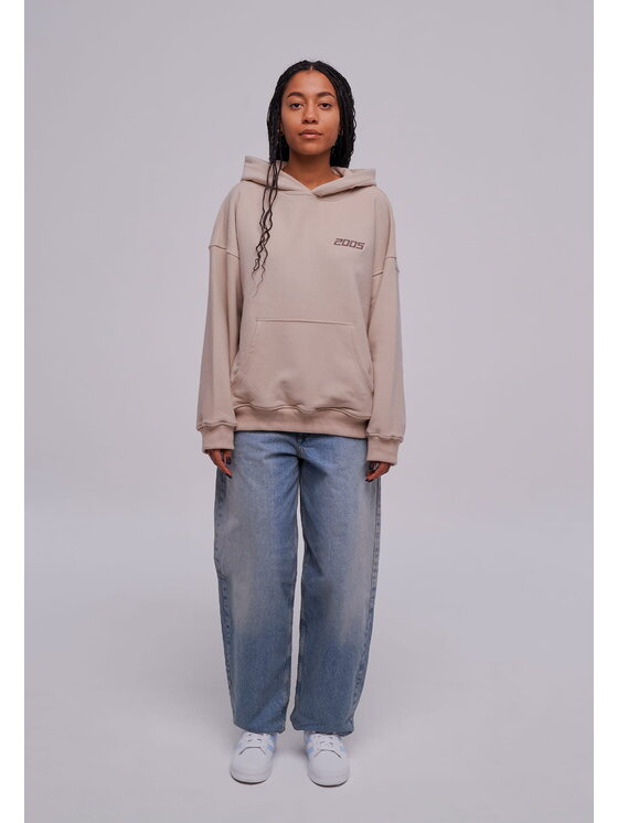 2005 2005 Mikina Basic Béžová Oversize