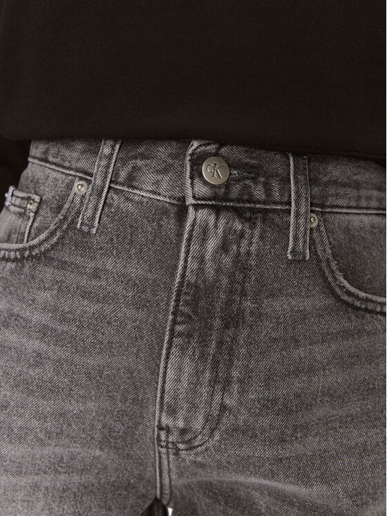 Calvin Klein Jeans Calvin Klein Jeans Kratke traperice J20J223508 Siva Regular Fit
