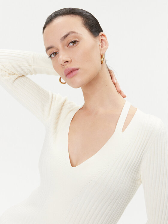 Guess Guess Пуловер W3BR30 Z2V42 Екрю Regular Fit
