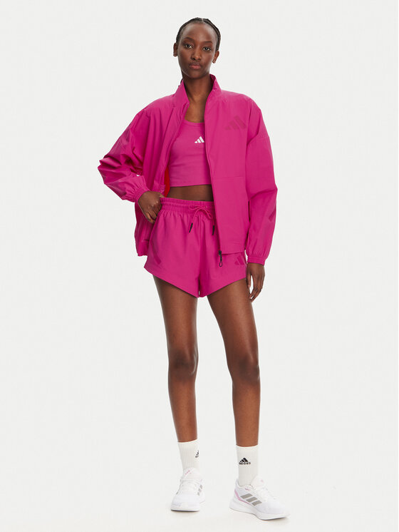 adidas adidas Αθλητικό σορτς Z.N.E. Woven JP4195 Ροζ Loose Fit