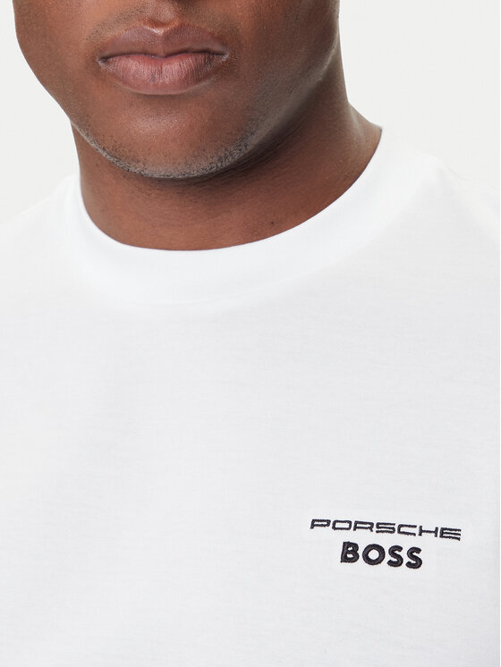 BOSS BOSS Tričko C-Thompson 197 PS 50543200 Biela Regular Fit