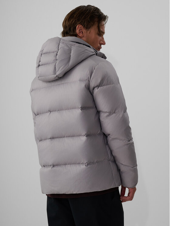4F 4F Kurtka puchowa CITY JACKETS Szary Regular Fit