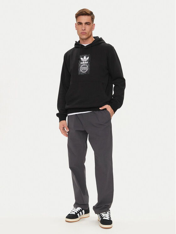 adidas adidas Μπλούζα Camo Label IZ2513 Μαύρο Regular Fit