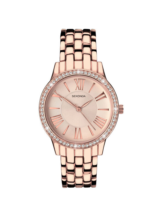 Sekonda Sekonda Zegarek 2400 Różowe złoto