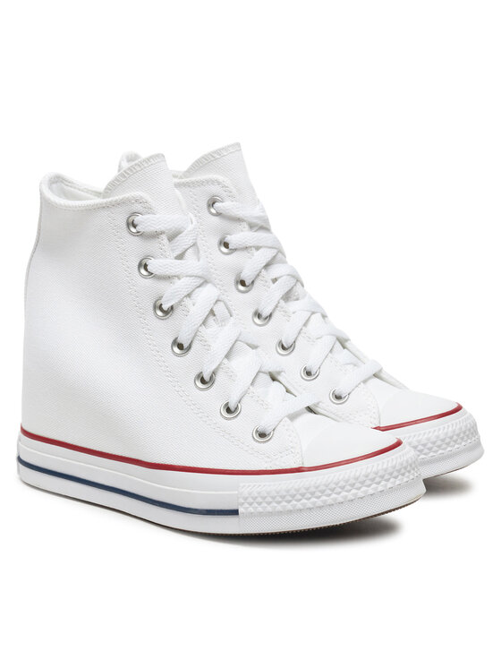 Converse Converse Tornacipő Chuck Taylor All Star Wedge Platform A11908C Fehér