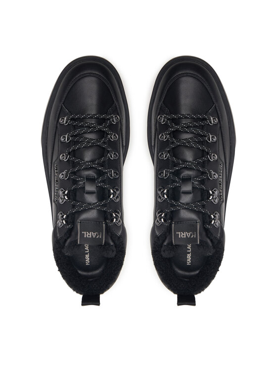 KARL LAGERFELD KARL LAGERFELD Снікерcи Flint II KL53323L Чорний
