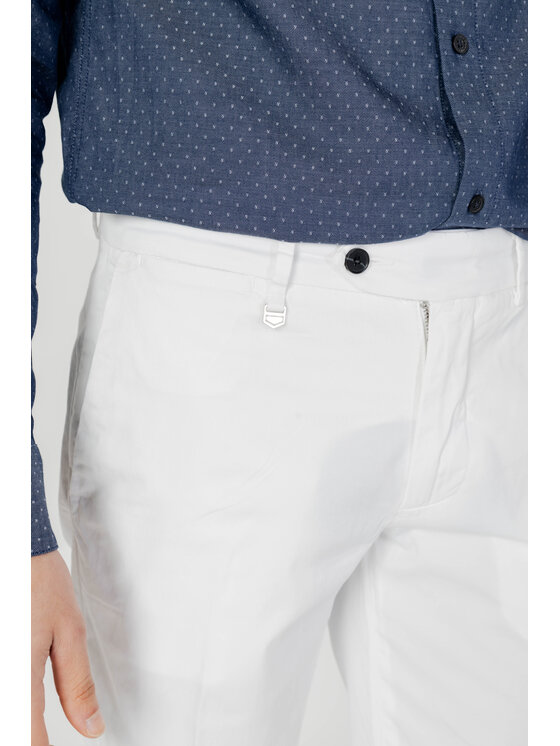 Antony Morato Antony Morato Παντελόνι chino BRYAN Λευκό Skin Fit