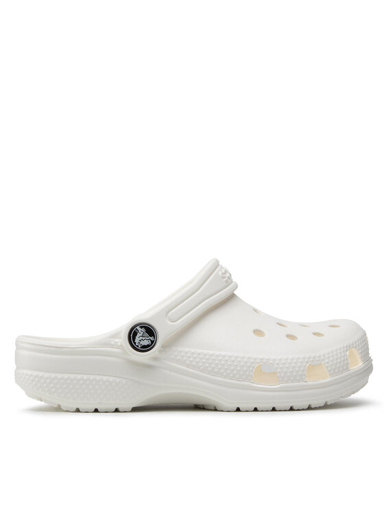 Crocs Crocs Șlapi Classic Clog K 206991 Alb