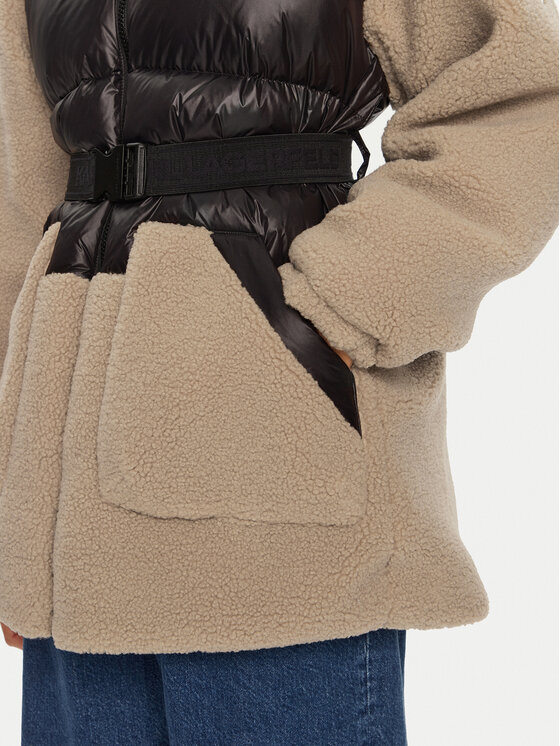 KARL LAGERFELD KARL LAGERFELD Žieminė striukė 246W1500 Juoda Regular Fit