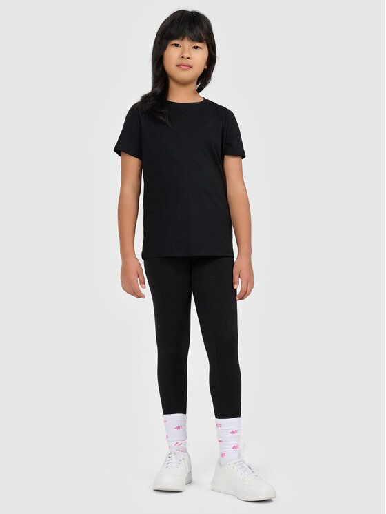 4F 4F T-Shirt NOS Czarny Oversize