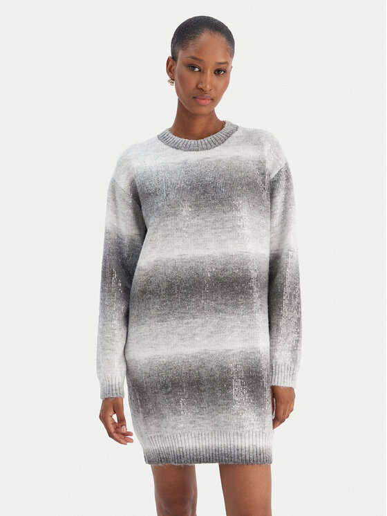 Liu Jo Liu Jo Трикотажна сукня MF5488 MA14R Сірий Regular Fit