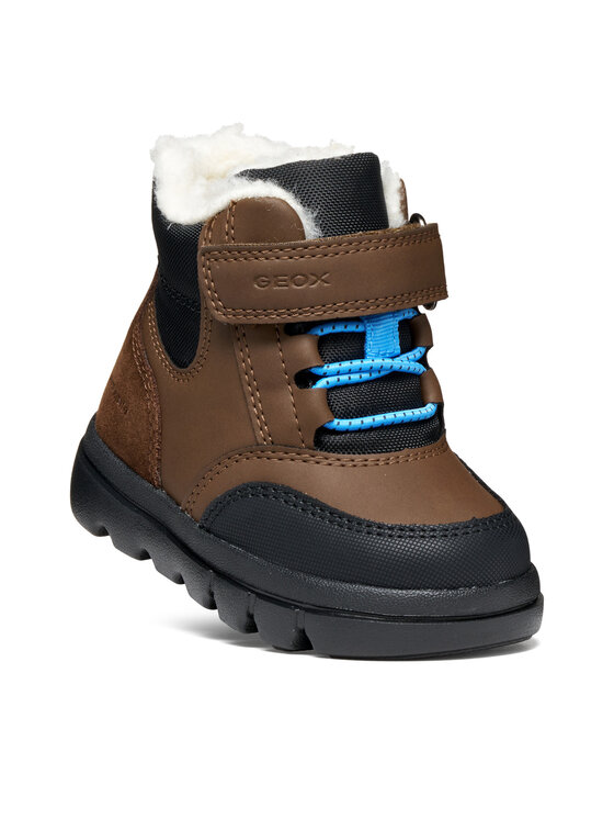 Geox Geox Stiefel B Willaboom Boy B Abx B365BK 0ME22 C6238 M Dunkelbraun