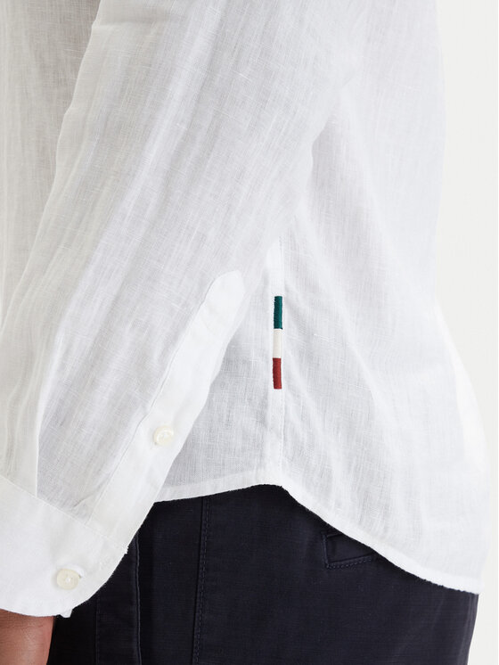 Aeronautica Militare Aeronautica Militare Camicia 261CA1321UCT03089 Bianco Regular Fit