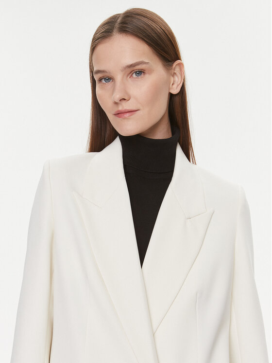 IVY OAK IVY OAK Cappotto di transizione IO1122F9049 Écru Regular Fit