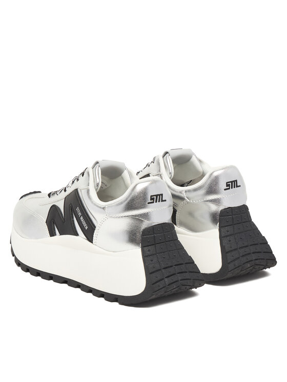 Steve Madden Steve Madden Sneakersy Supercampo SM11004808 Stříbrná