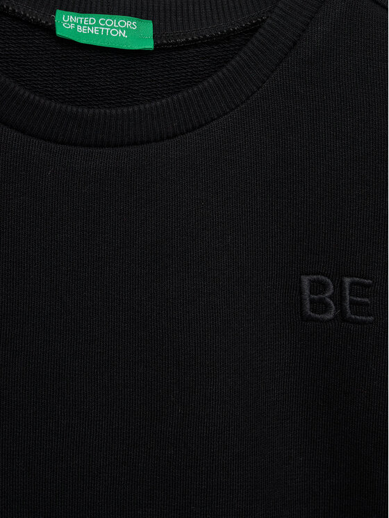 United Colors Of Benetton United Colors Of Benetton Bluza 3J68C10E1 Czarny Relaxed Fit