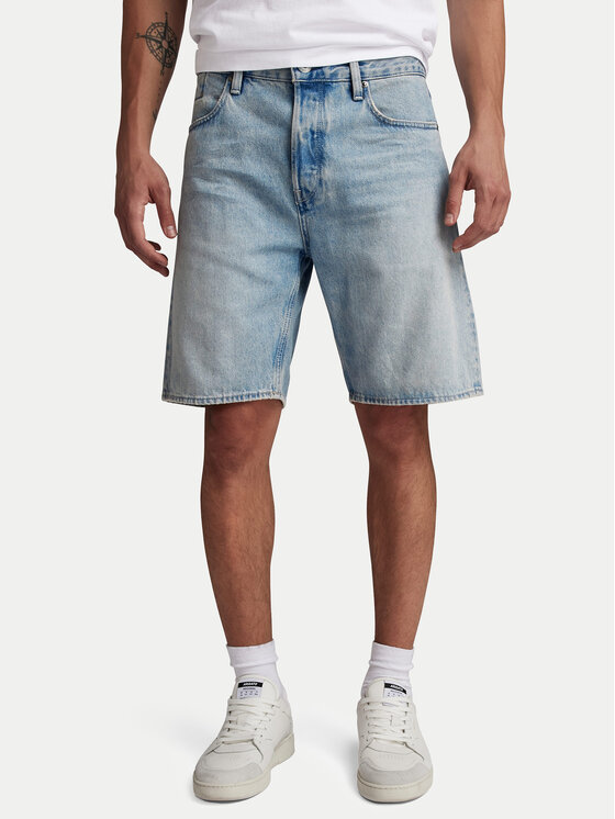 G-Star Raw Męskie Szorty jeansowe, rozmiar 31, Niebieskie, Dakota D24411-D436-G671