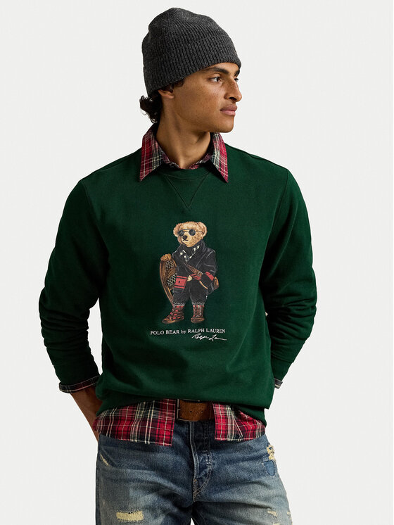 Polo Ralph Lauren Polo Ralph Lauren Bluză 710981794001 Verde Regular Fit