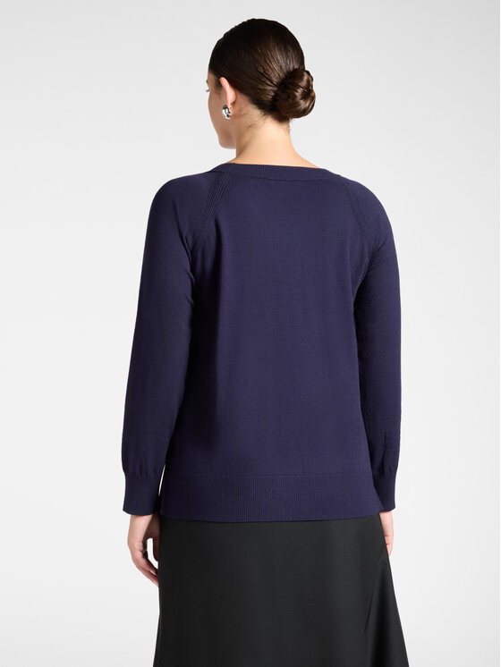 Elena Mirò Elena Mirò Maglione M022Z000782N0H4 Blu Regular Fit