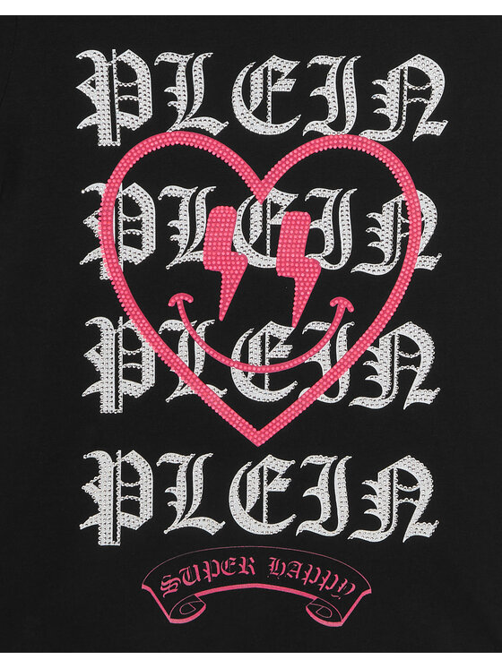 PHILIPP PLEIN PHILIPP PLEIN T-Shirt 20103 Czarny Regular Fit