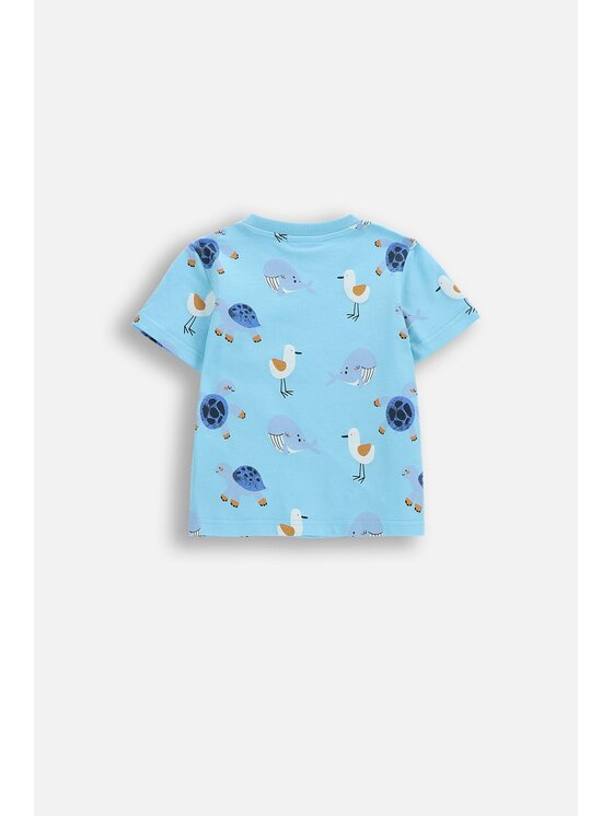 Coccodrillo Coccodrillo T-Shirt WC6143205NBN-014 Niebieski Regular Fit