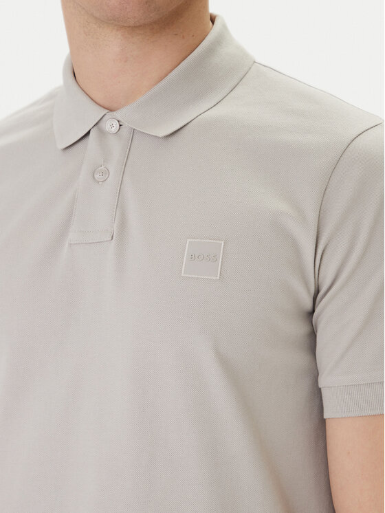 BOSS BOSS Polokošeľa Passenger 50507803 Béžová Slim Fit