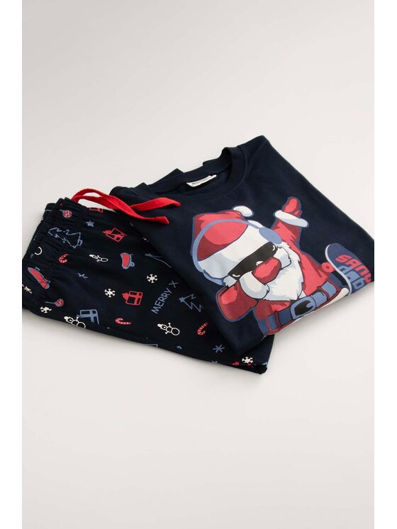 Coccodrillo Coccodrillo Piżama ZC5448101MER-015 Granatowy Regular Fit