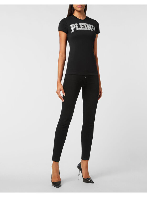 PHILIPP PLEIN PHILIPP PLEIN T-Shirt 3655 Černá Regular Fit